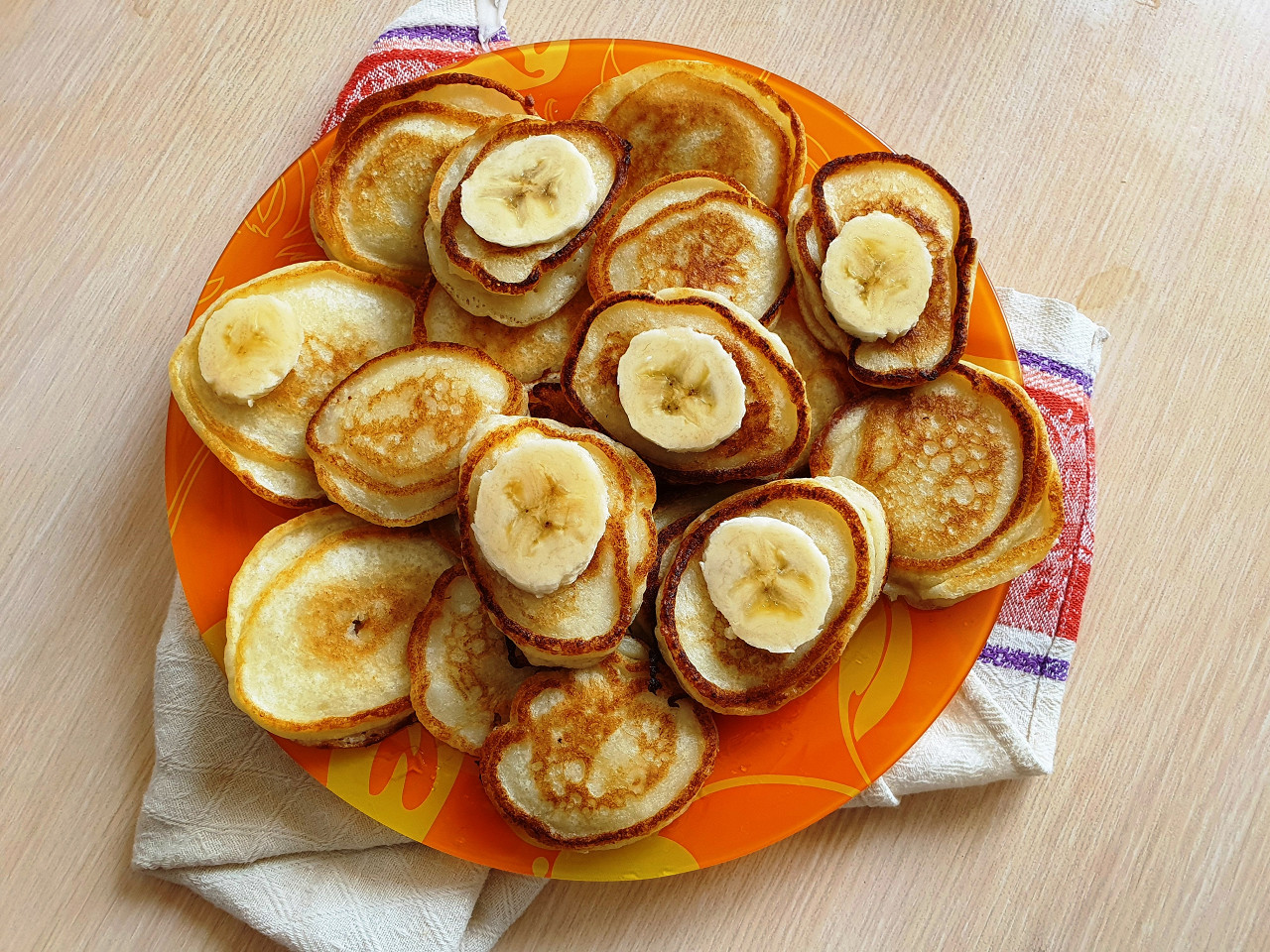 Оладушки с бананами рецепт с фото пошагово