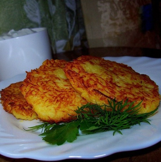 Белорусские драники картофельные классический рецепт пошаговый с фото