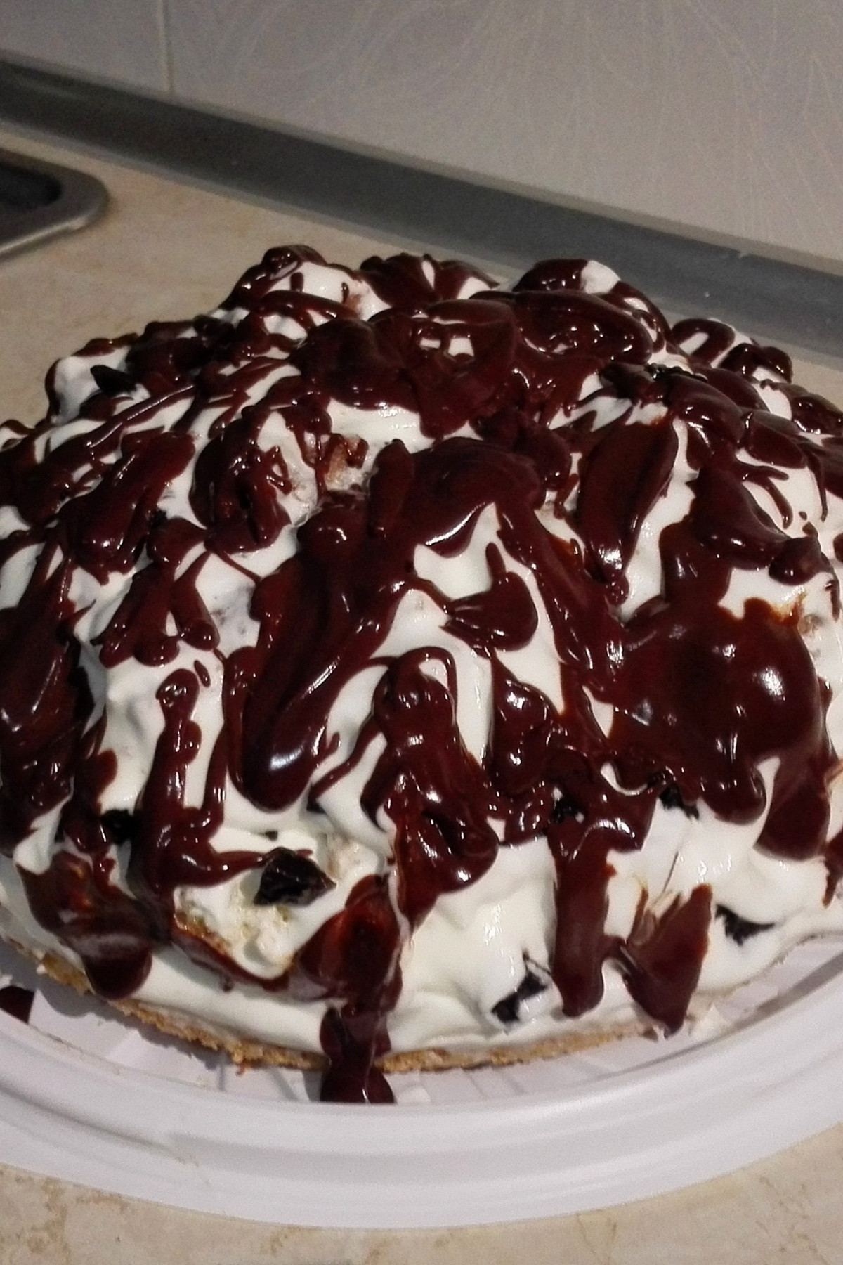 Простой торт безе Графские Развалины в домашних условиях рецепт с фото пошагово