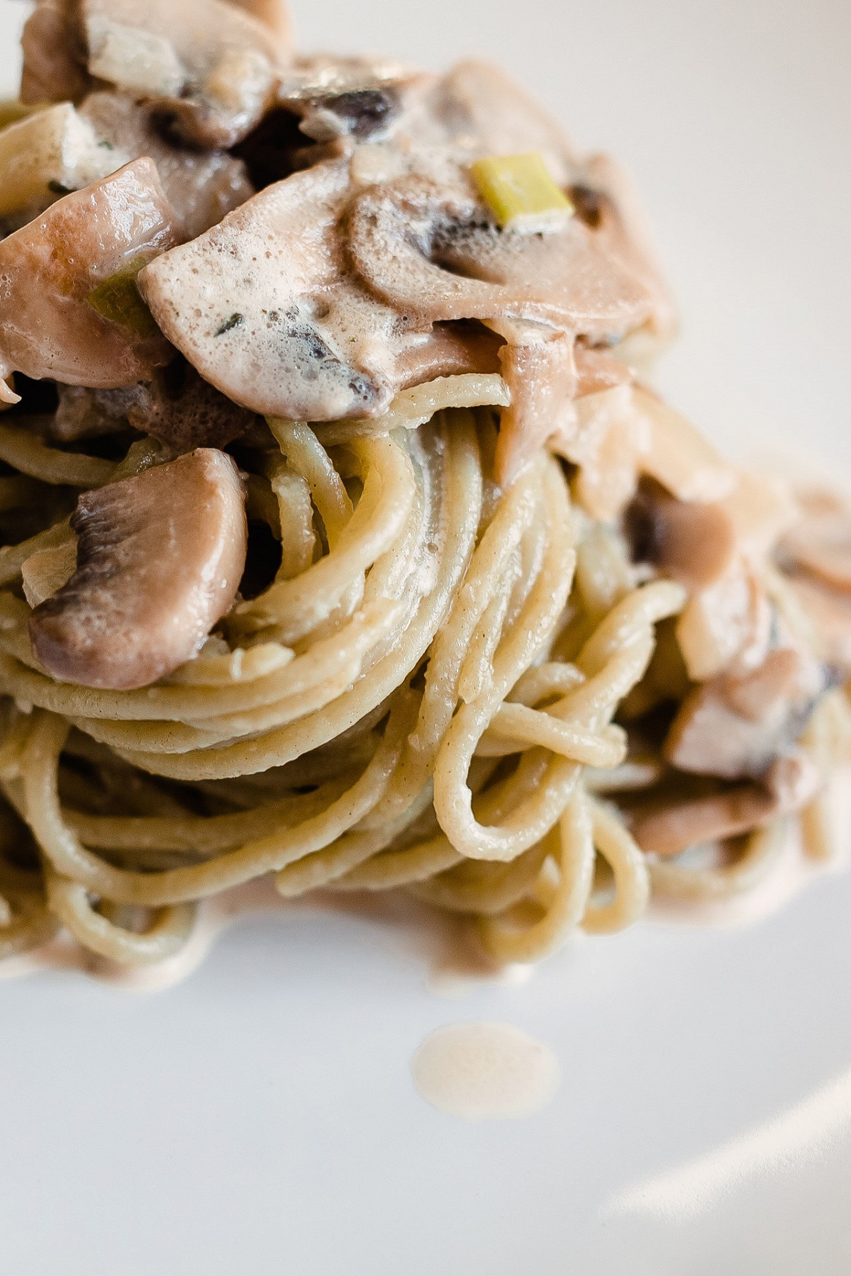 Соус для спагетти сливочный с грибами