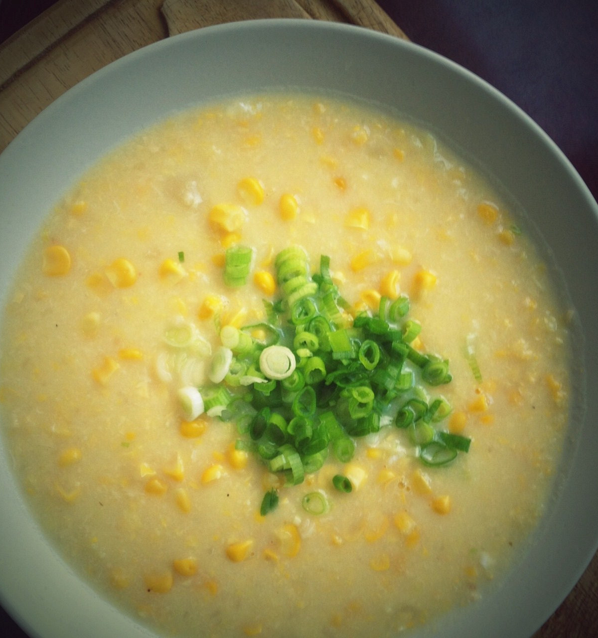 Молочный суп с луком и картошкой