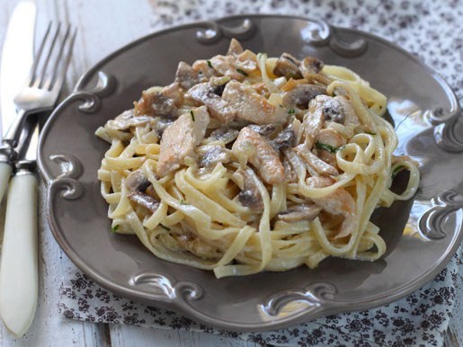 Спагетти с курицей и овощами – кулинарный рецепт