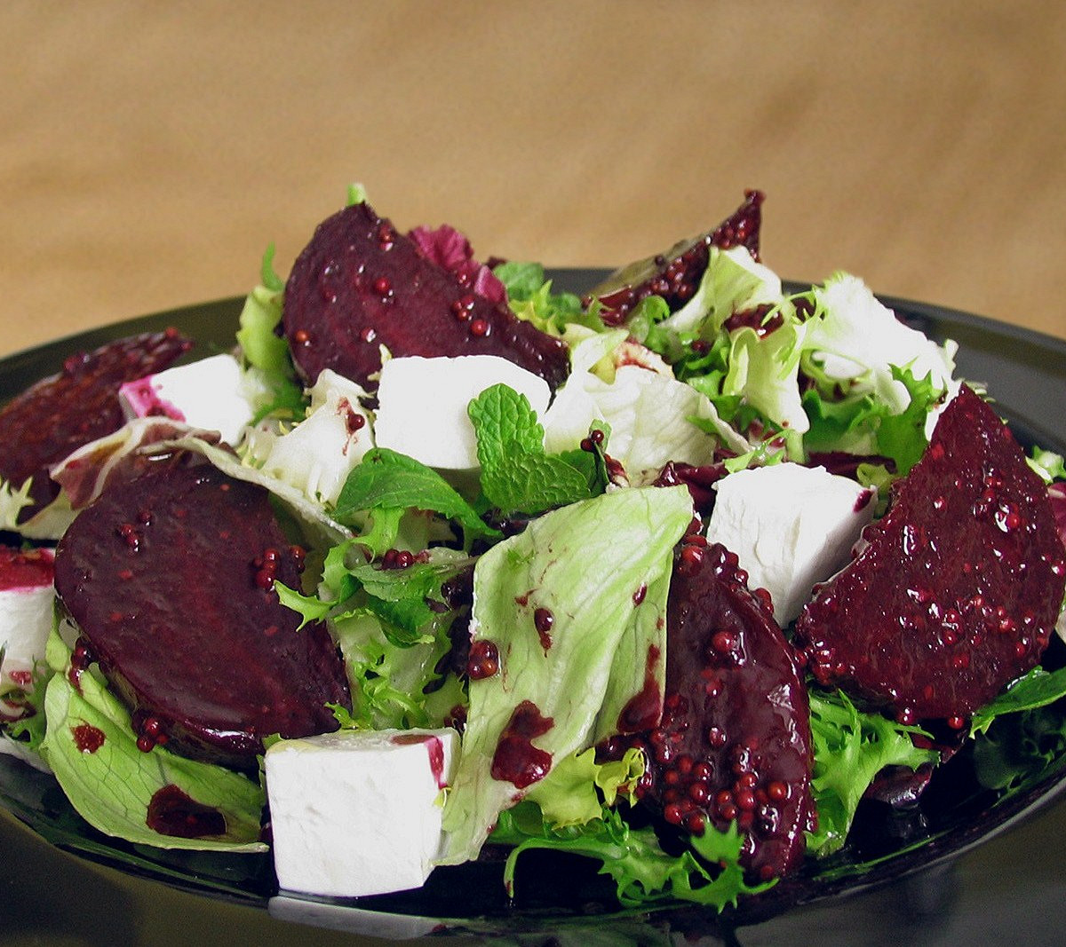 Салат из запеченной свеклы с сыром фета рецепт – Греческая кухня: Салаты. «Еда»
