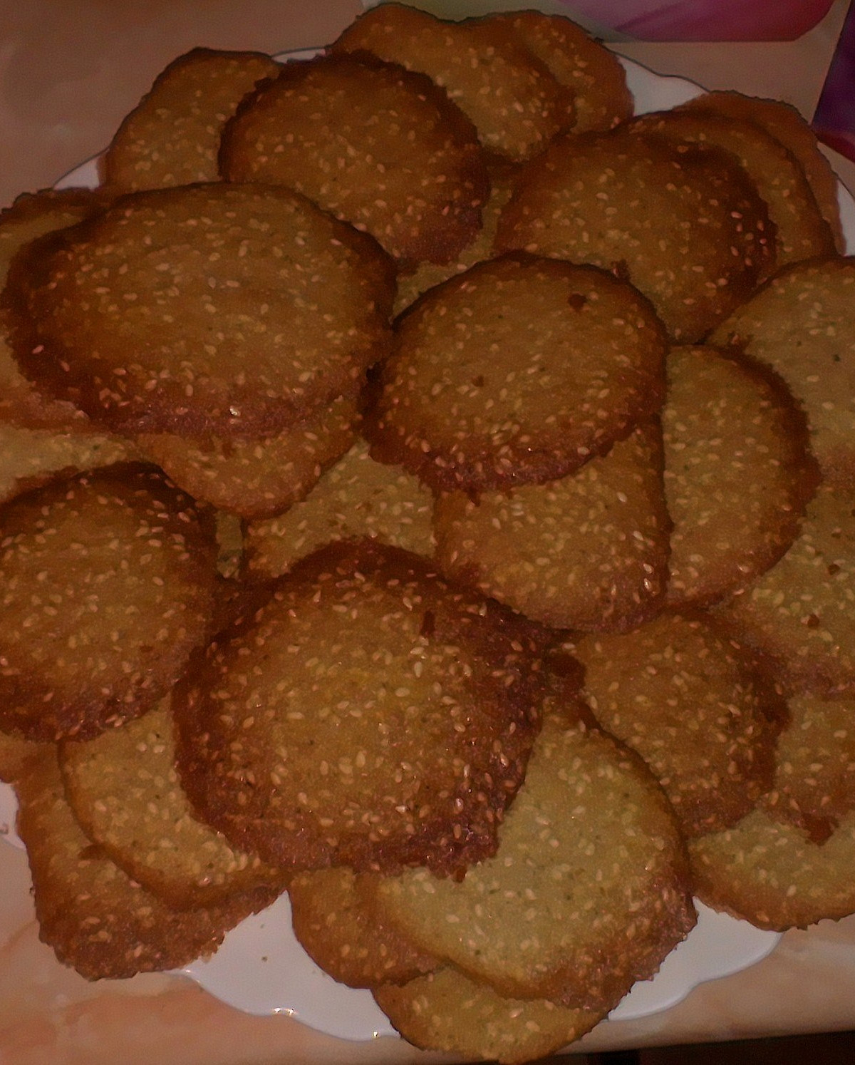 Кунжутное печенье без сахара — простой рецепт ПП печенья с кунжутом + 5 фото