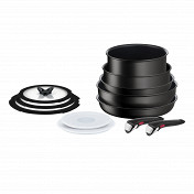 Набор посуды со съемной ручкой Tefal Ingenio L7639453 12 предметов