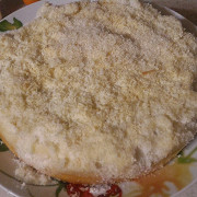 Быстрый кокосовый пирог со сливками