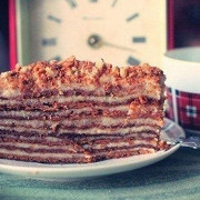 Торт «Рыжик» с заварным кремом