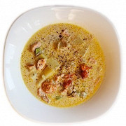 Лапландский сливочный суп с лососем