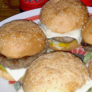 Бургеры с домашними булочками