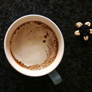Кофе с воздушной молочной пенкой