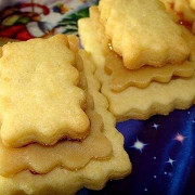 Лимонное печенье с марципаном