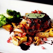 Куриные ножки с гранатом в рукаве