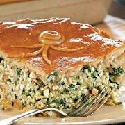 Кулебяка с курицей