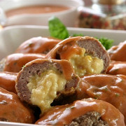 Мясные тефтели с сыром