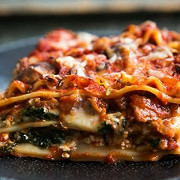 Вегетарианская лазанья с баклажанами