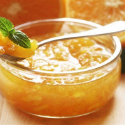 Цитрусовое желе с медом и мятой