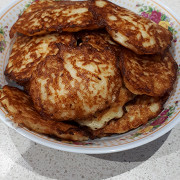 Драники из патиссонов и картофеля