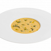 Ароматный крем-суп из тыквы с семечками