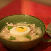 Суп-пустышка с яйцом и вермишелью (летний вариант)