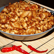 Ароматная курица с арахисом