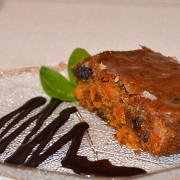 Пряный морковный пирог