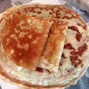 Блины тонкие обыкновенные