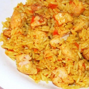 Куриный узбекский плов с зирой и кориандром