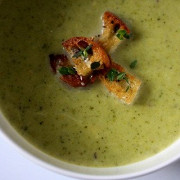 Куриный суп-пюре с брокколи
