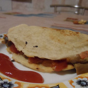 Тортилья с грибами