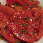 Маринованные помидоры с кинзой