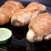 Рулеты из индейки с сыром