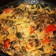 Сливочно-грибной соус