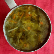 Щавелевый суп с крапивой «Минестроне а-ля рус»