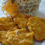 Овсяно-кукурузная лепешка с сыром