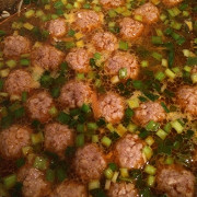Сырный суп с фрикадельками