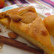 Ароматный абрикосовый пирог