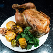 Курица, запеченная в духовке