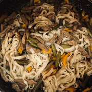 Рисовая лапша с овощами «Вюрант»