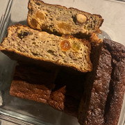 Банановый кекс на кокосовой муке