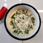 Сливочно-сырный соус для нагетсов