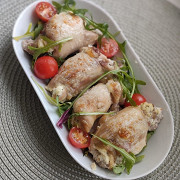 Куриные рулеты с мягким сыром