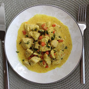 Куриное филе с куркумой