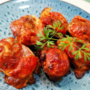 Закуска из баклажана по-грузински