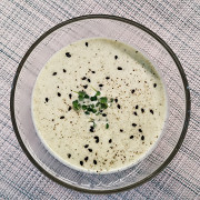 Сливочный суп из брокколи с сыром