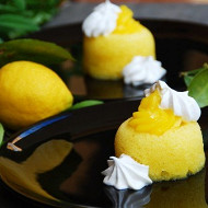 Лимонный пудинг на пару