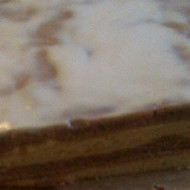 Торт «Сметанник» полосатый