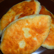 Пирожки с картофелем на квасе