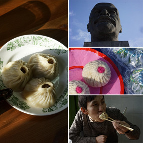 Буузы и как их едят в Улан-Удэ