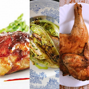 Три лучших рецепта курицы на гриле 