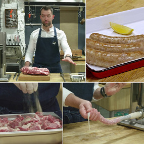 Как приготовить свиные колбаски с фенхелем